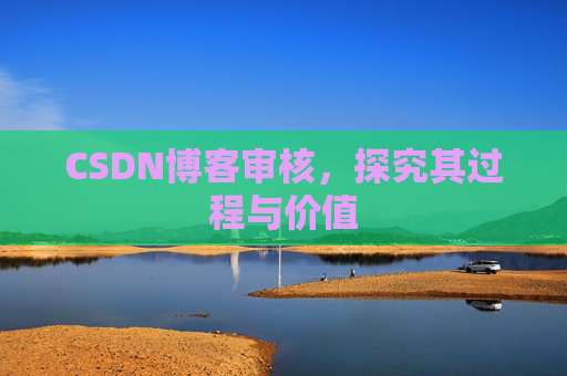 CSDN博客审核,探究其过程与价值